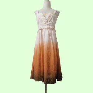 fits M, 100% silk dress